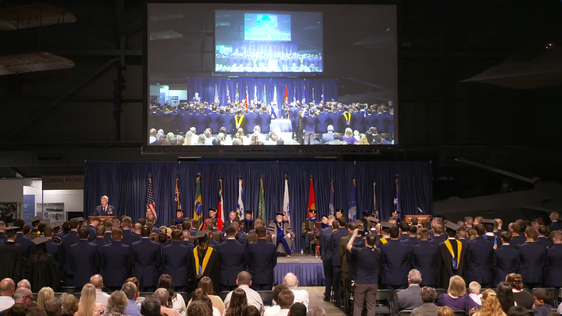 Graduation commencement ceremony preview